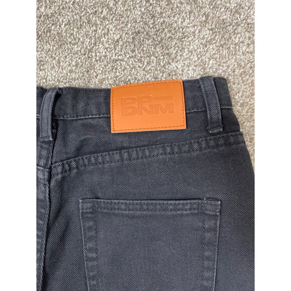 Princess Polly Women's Raw Hem Distress High Waist Punk Western Jeans Black 6 - Picture 8 of 12